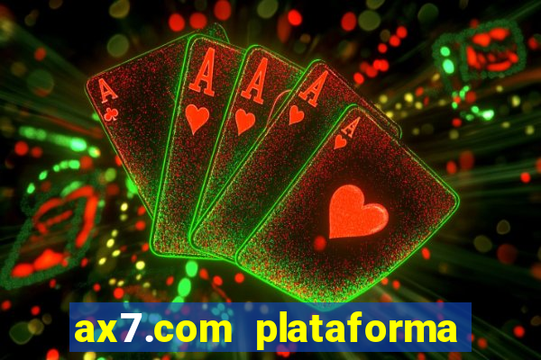 ax7.com plataforma de jogos